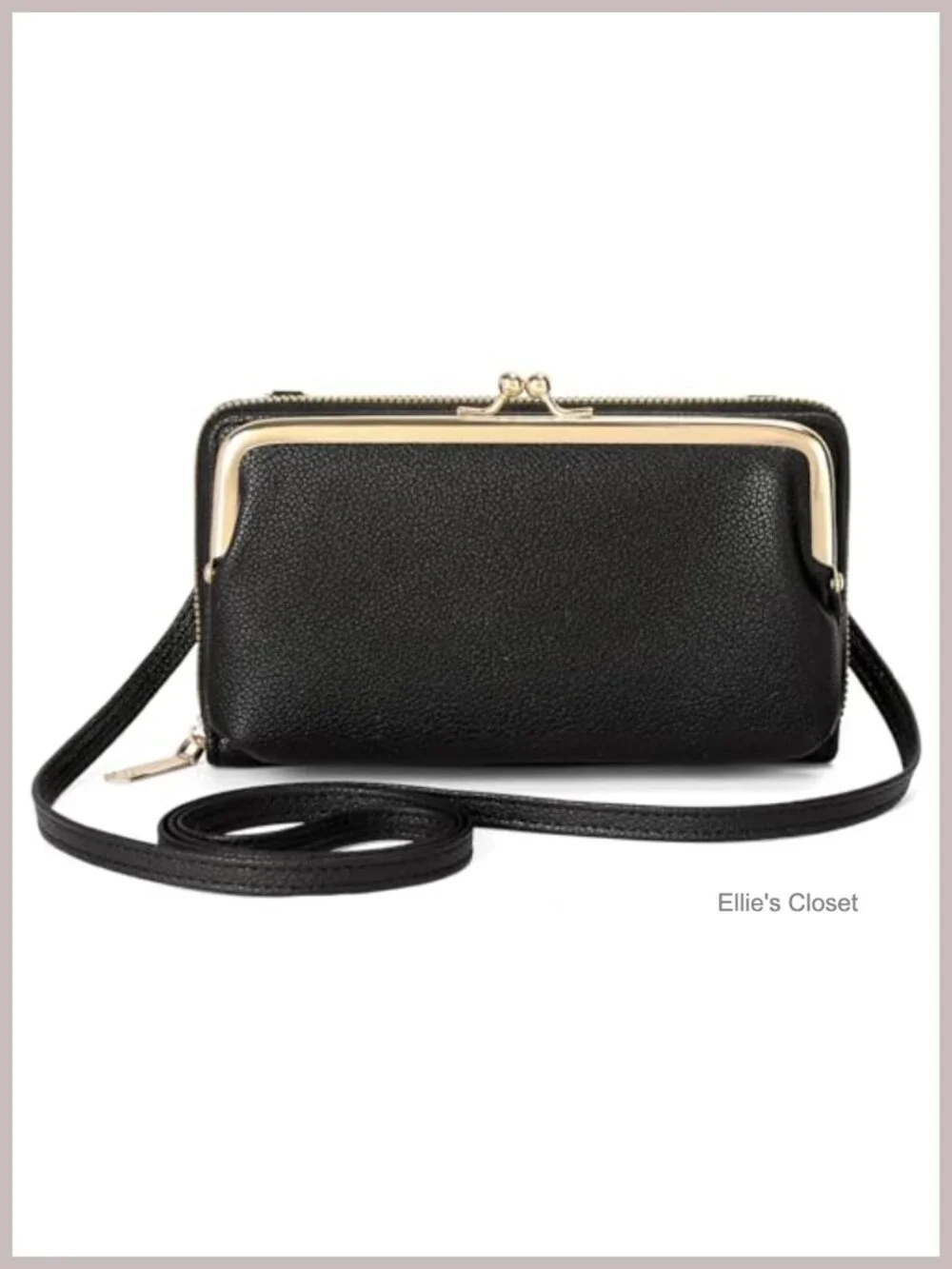 Small Crossbody Bag for Women with Card Slots, Vegan Leather Phone Purse